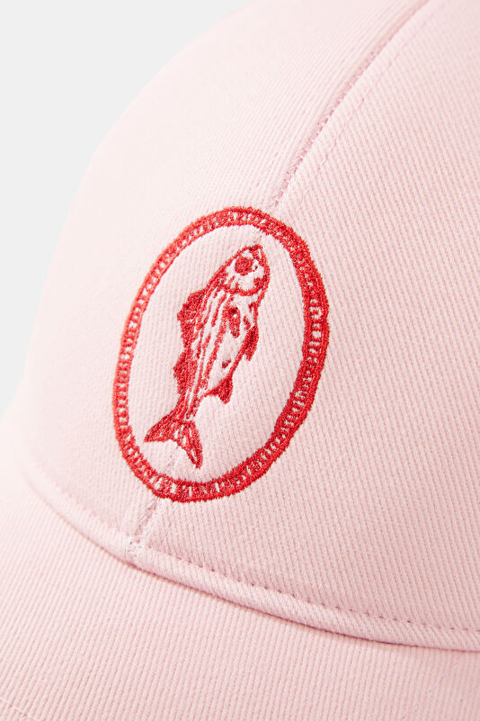 Pink Embroidered Hat 4