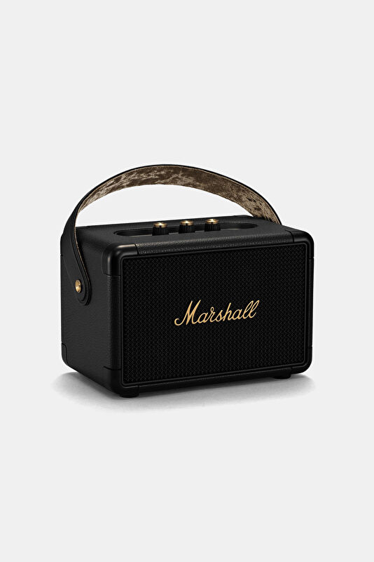 Kilburn II Black and Brass Bluetooth Speaker 3