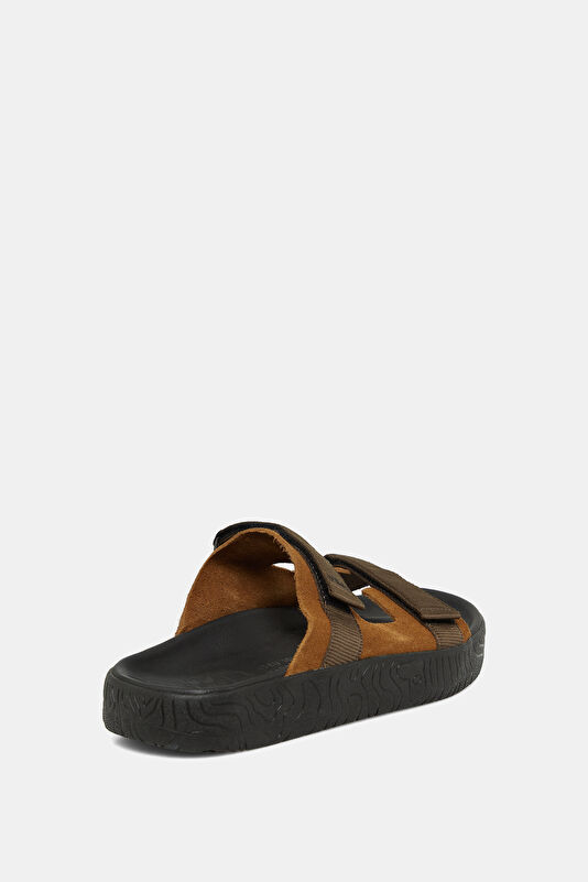 Arpoador Black Brown Men's Slippers 3