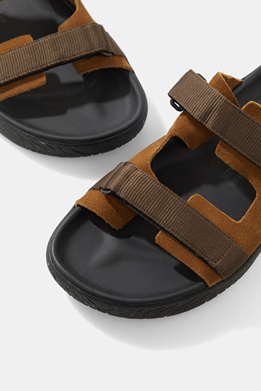 Arpoador Black Brown Men's Slippers 4