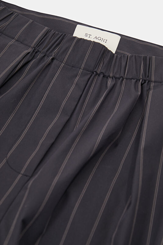 Lacivert Straight Cut Kadın Pantolon 3