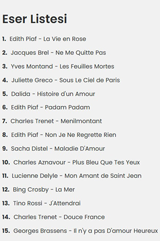 La Vie En Rose / Lp 2