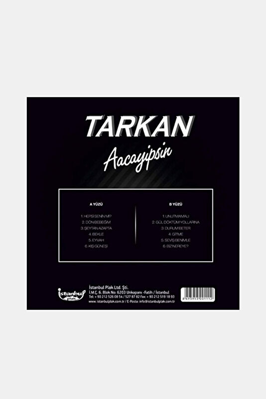 Tarkan - Aacayipsin / Lp 2