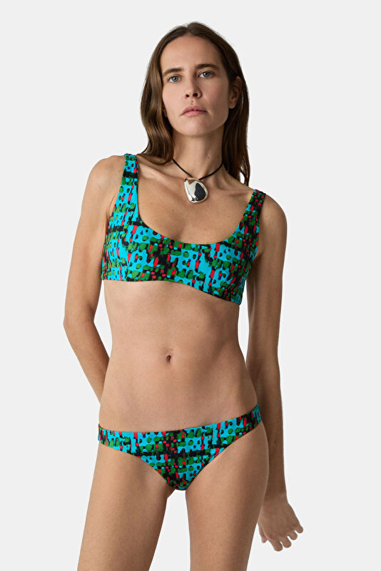 Marlin Çok Renkli Kadın Bikini