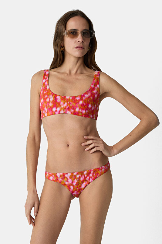 Coral Çok Renkli Kadın Bikini