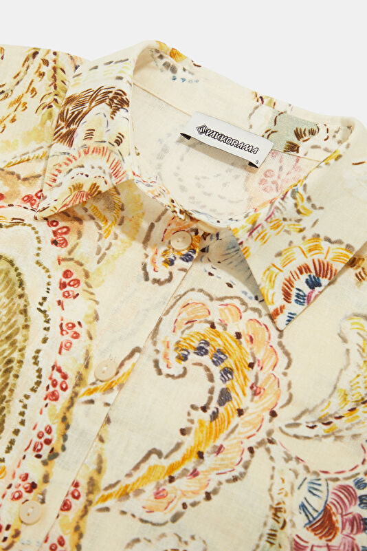 Multicolored Pattern Women's Shirt 3