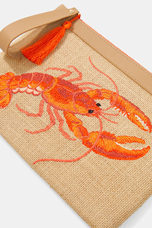 Lobster Coral Patterned Bag 4