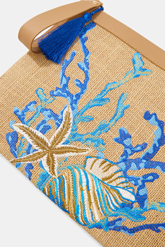 Blue Coral Blue Patterned Bag 4