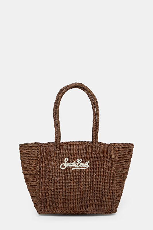 Raffia Mid Kahve Çanta