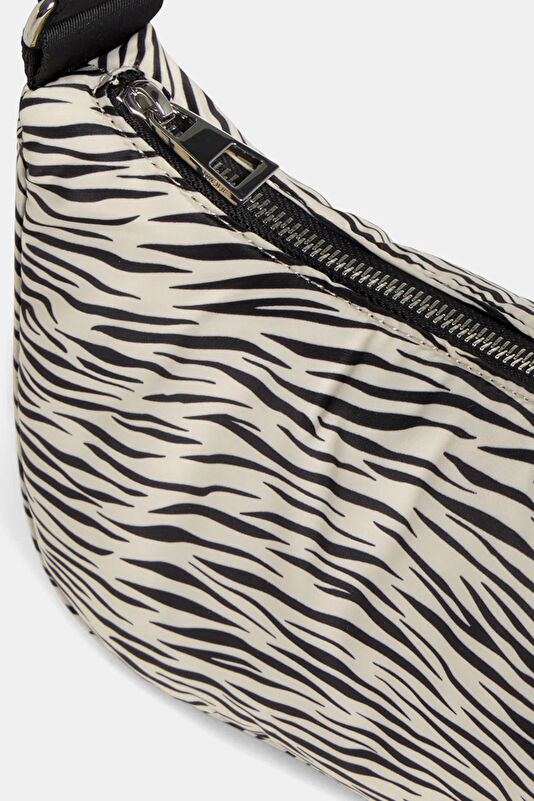 Black White Zebra Hit Shoulder Bag 3