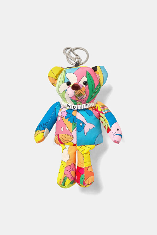 Çok Renkli Magic Trip Bear Charm
