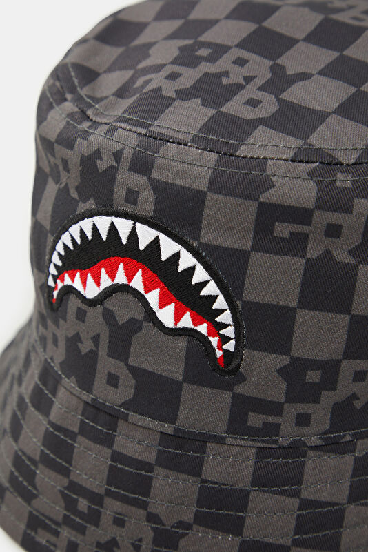 Gray Patterned Hat 3