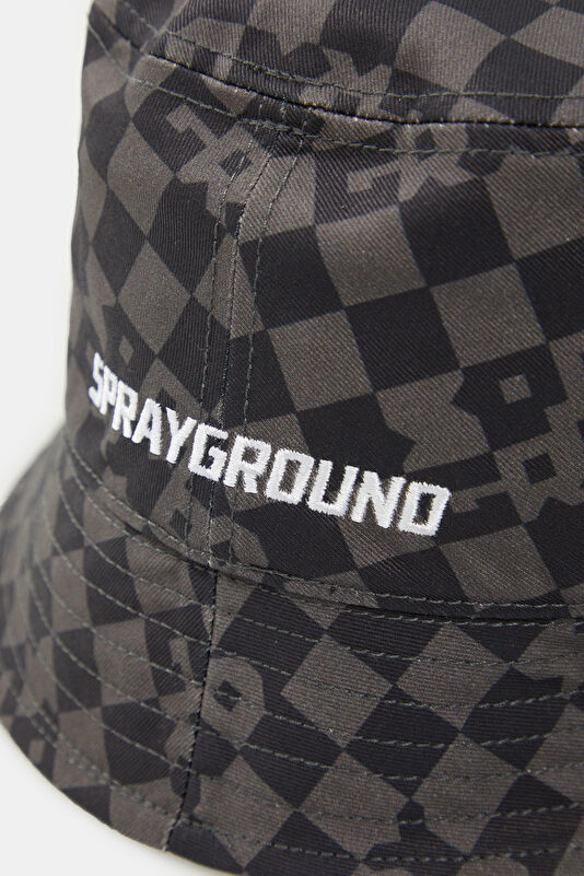 Gray Patterned Hat 4