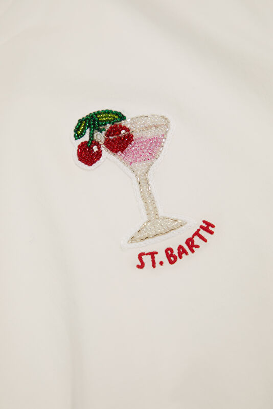Beyaz Kadın T-Shirt 4