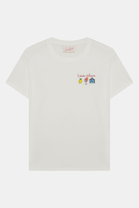 Beyaz Kadın T-Shirt