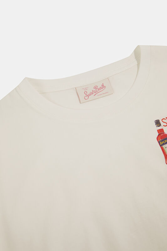 Beyaz Kadın T-Shirt 3