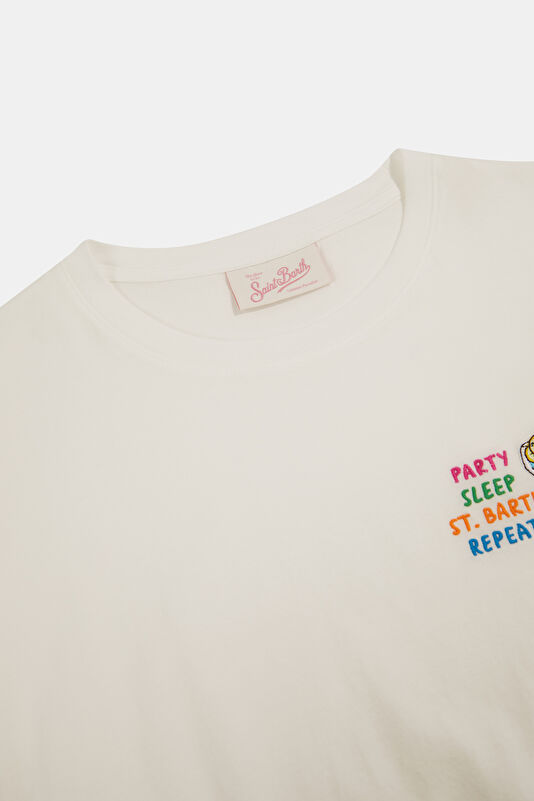 Beyaz Kadın T-Shirt 3