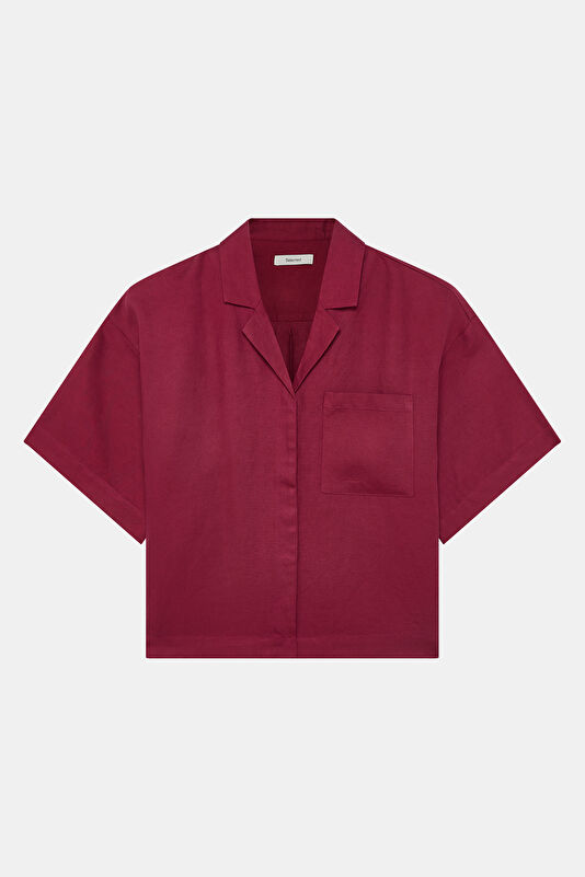 Burgundy Women's Shirt