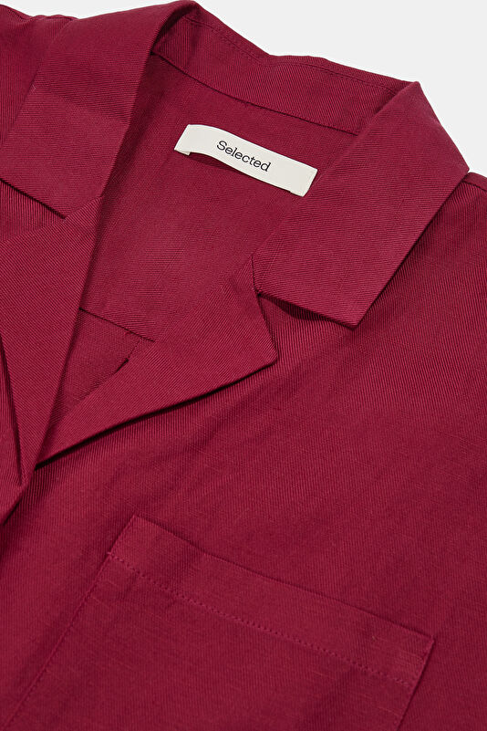 Burgundy Women's Shirt 3