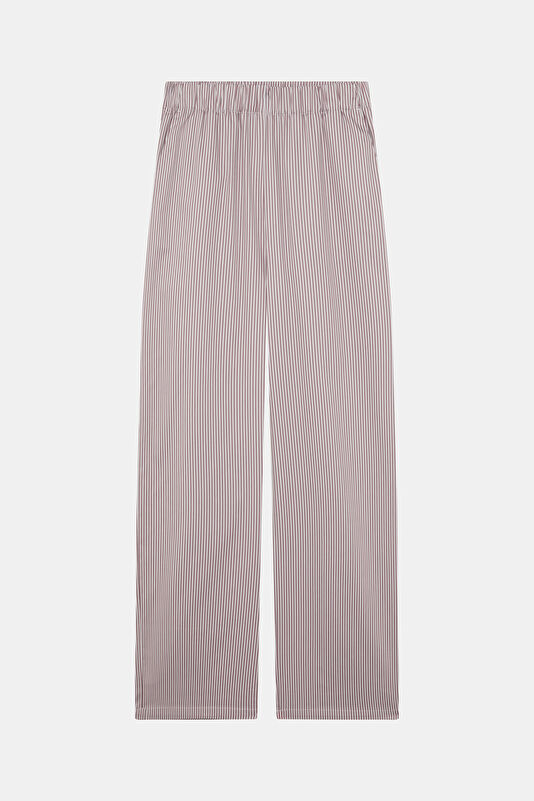 Açık Pembe Wide Leg Kadın Pantolon