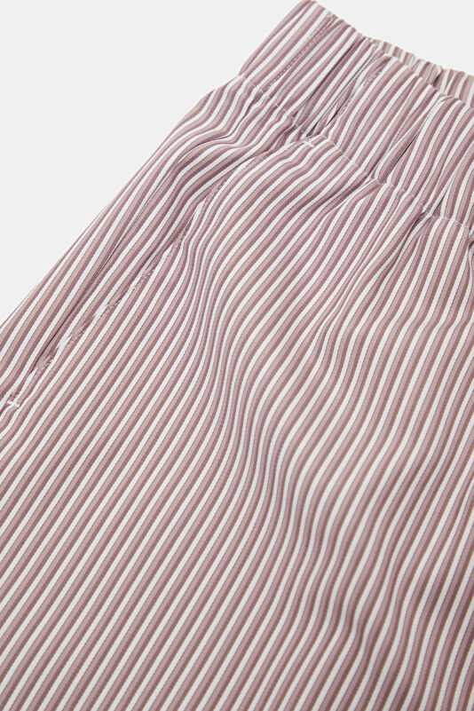 Açık Pembe Wide Leg Kadın Pantolon 4