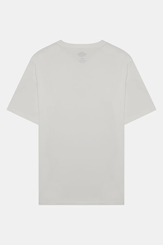 Relax Kalıp Beyaz Erkek T-Shirt 2