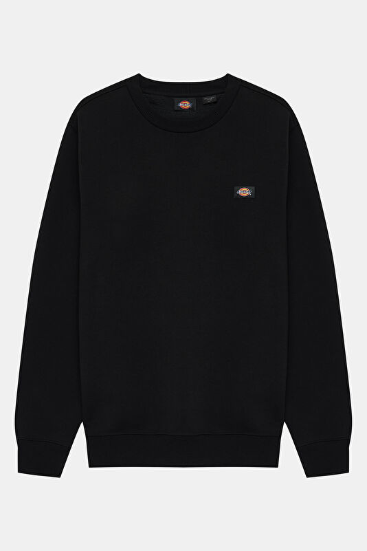 Relax Fit Black Men's Sweatshirt