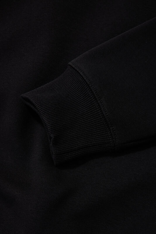 Relax Fit Black Men's Sweatshirt 4