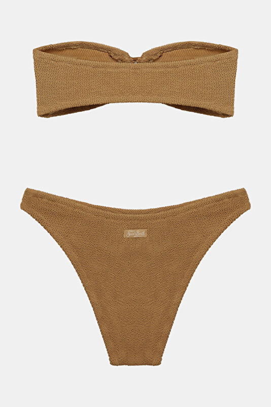 Açık Kahve Kadın Bikini 2
