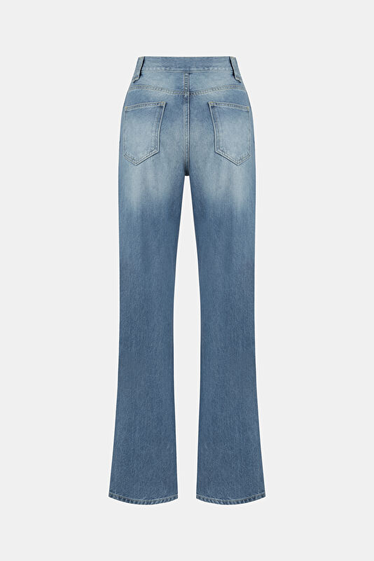 Mavi Wide Leg Kadın Pantolon 2