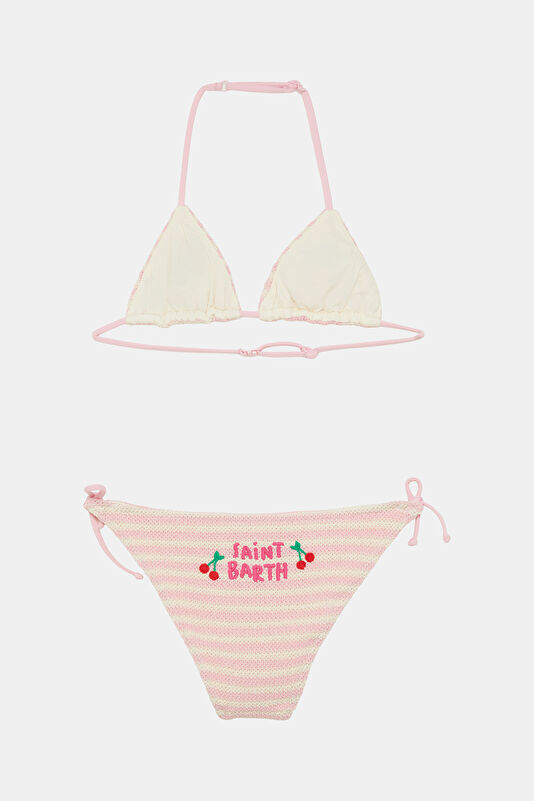 Çok Renkli Desenli Çocuk Bikini 2