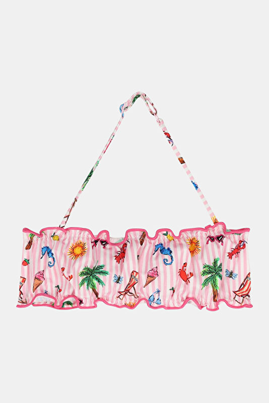 Multicolored Kids Bikini 3