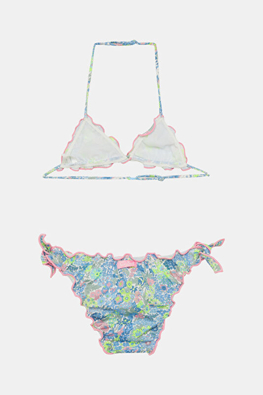 Çok Renkli Desenli Çocuk Bikini 2