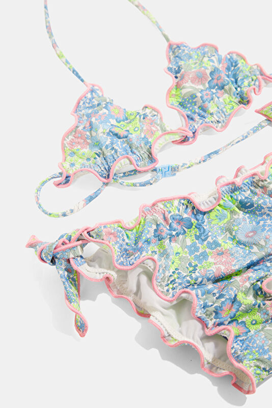 Çok Renkli Desenli Çocuk Bikini 3