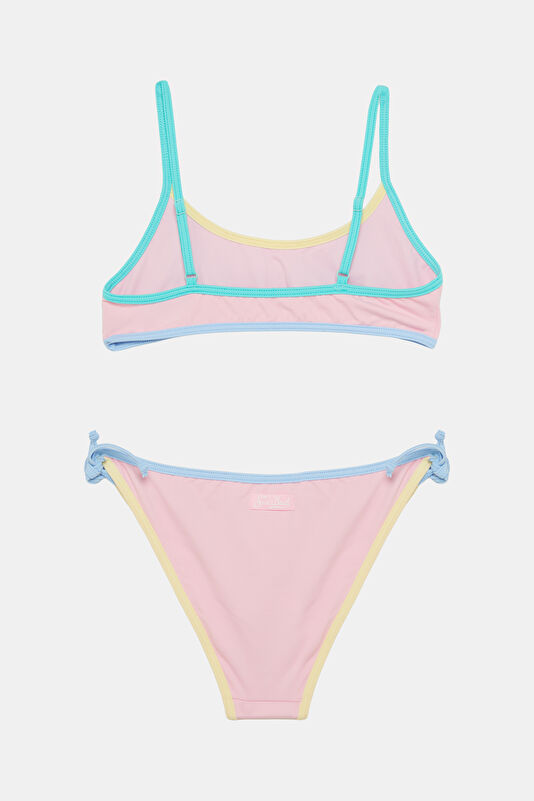 Çok Renkli Desenli Çocuk Bikini 2