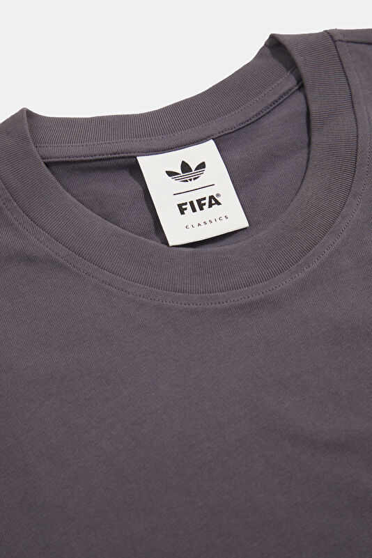 Relax Fit Anthracite Crew Neck Printed Men's T-Shirt 3
