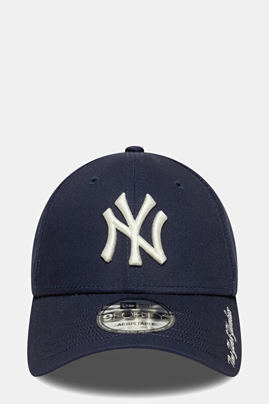 Visor Script 9Forty Neyyan Navy Blue Hat 4