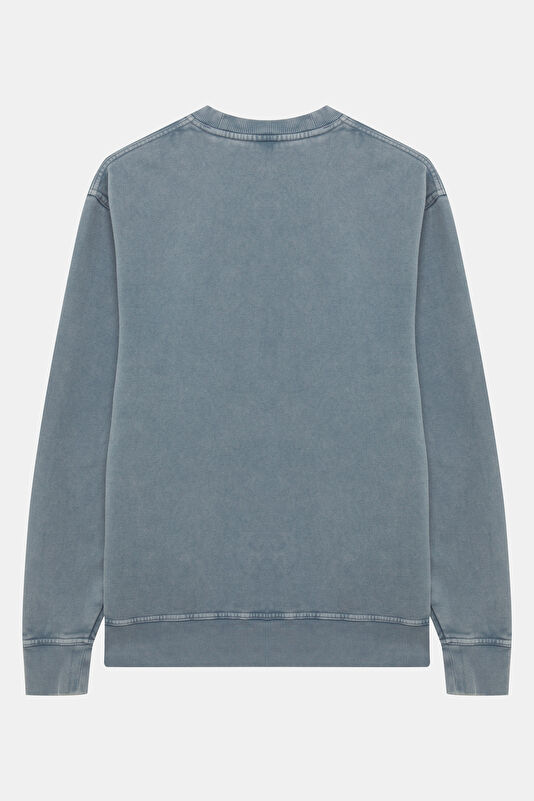 Açık Mavi Erkek Sweatshirt 2