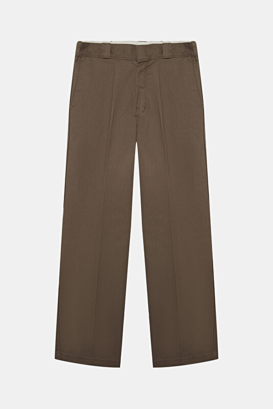 Brown Straight Men's Pants