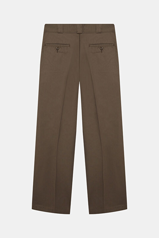 Brown Straight Men's Pants 2