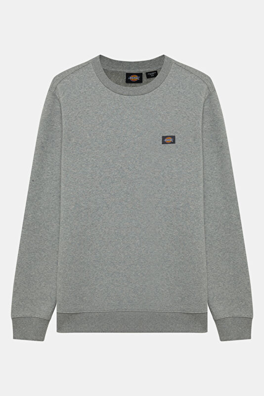 Oakport Crew Gri Erkek Sweatshirt