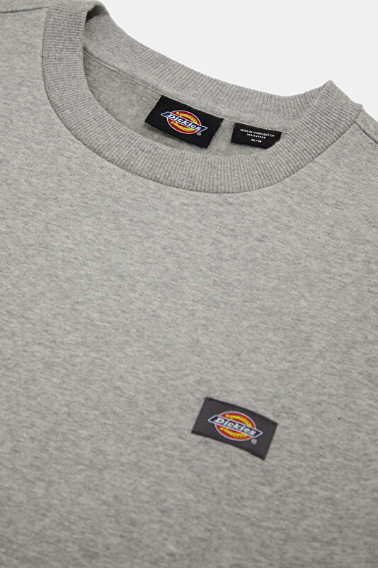 Oakport Crew Gri Erkek Sweatshirt 3