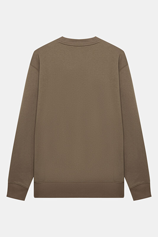 Kahve Erkek Sweatshirt 2