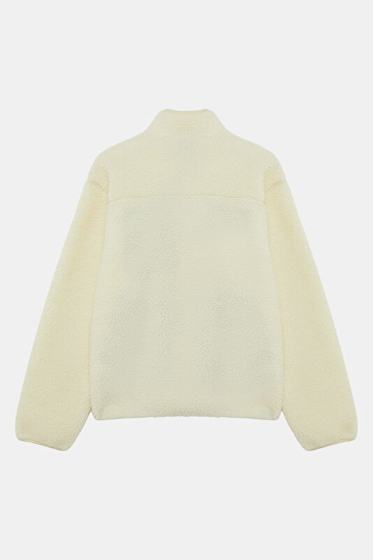 Mount Hope Fleece Ekru Erkek Ceket 2