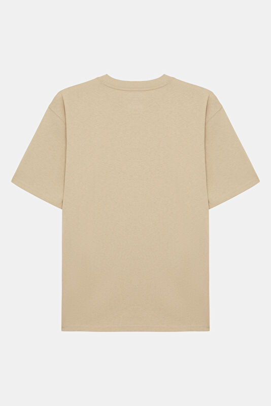 Ekru Erkek T-Shirt 2