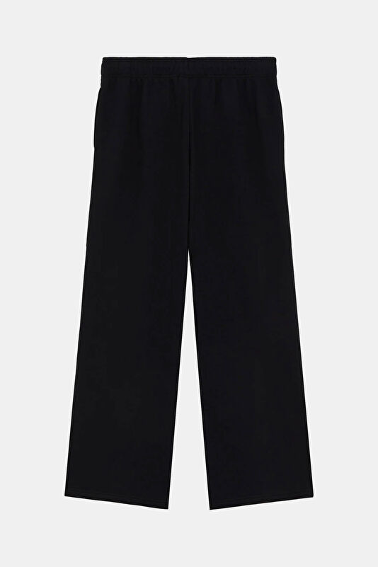 Gri Melanj Wide Leg Pantolon 2