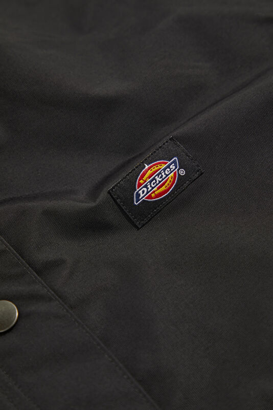 Black Button-Down Women's Jacket 4