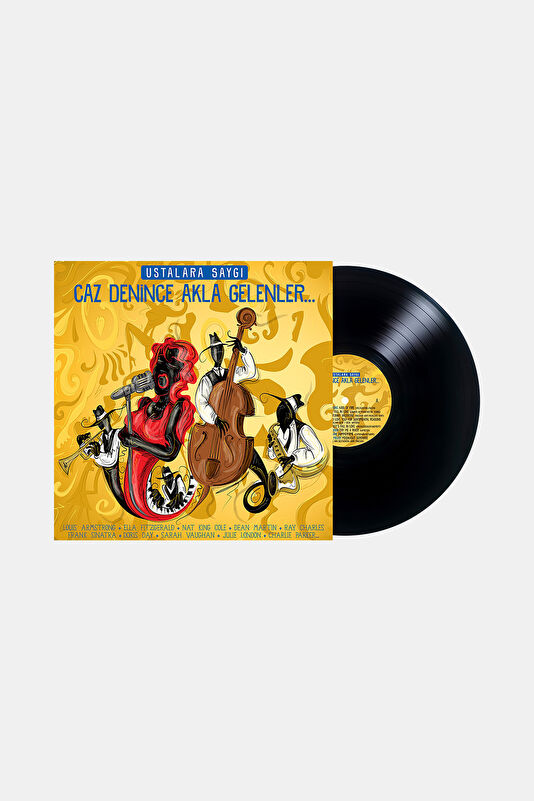 Ustalara Saygı - Caz Denince Akla (Siyah) / Lp