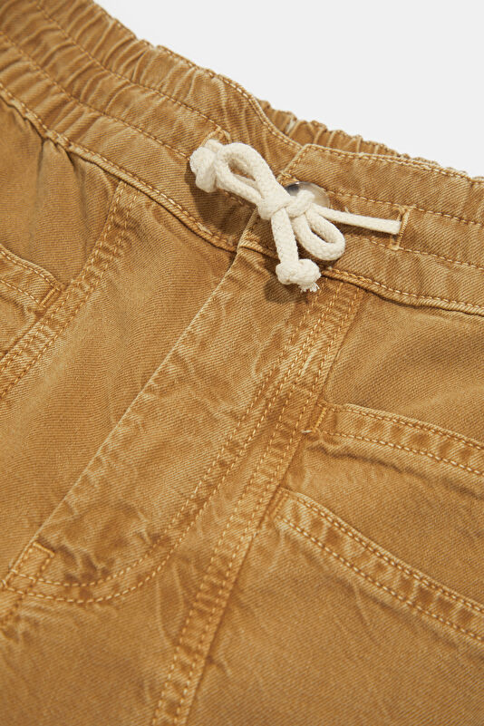 Açık Kahve Wide Leg Kadın Pantolon 3