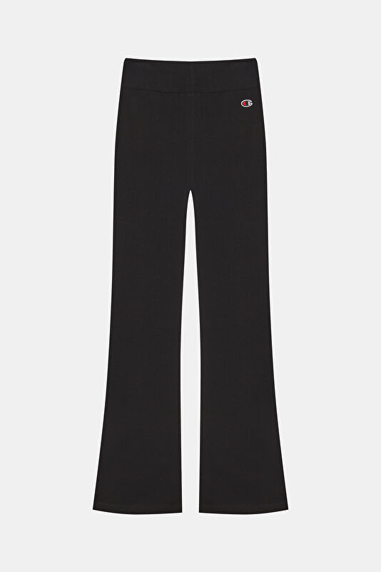 Siyah Wide Leg Kadın Spor Pantolon 2